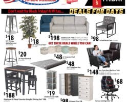 American Furniture Warehouse Black Friday Sale Ad 2023