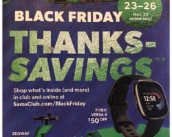 Sam’s Club Black Friday 2023 Ad Sale