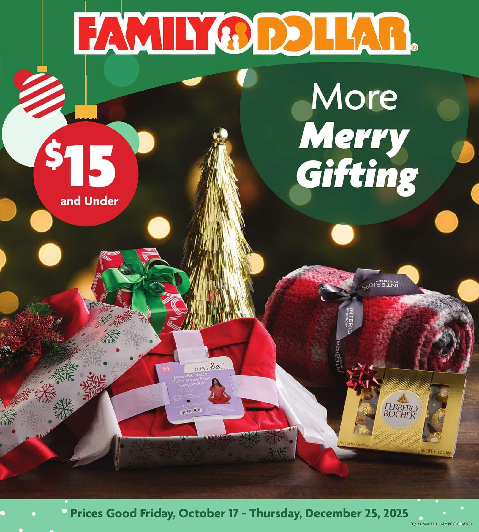 Family Dollar Holiday Gift Guide 2025