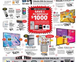 ABC Warehouse Black Friday Ad Sale 2023
