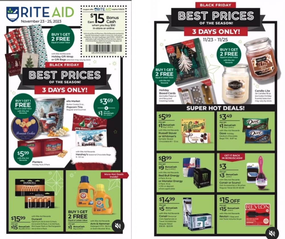 Rite Aid Black Friday 2023 Ad Sale