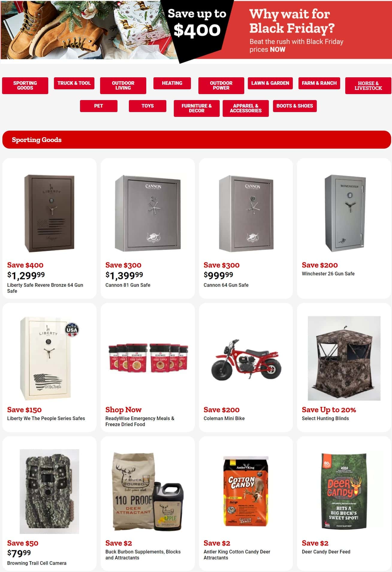 Tractor Supply Early Black Friday Deals 2023