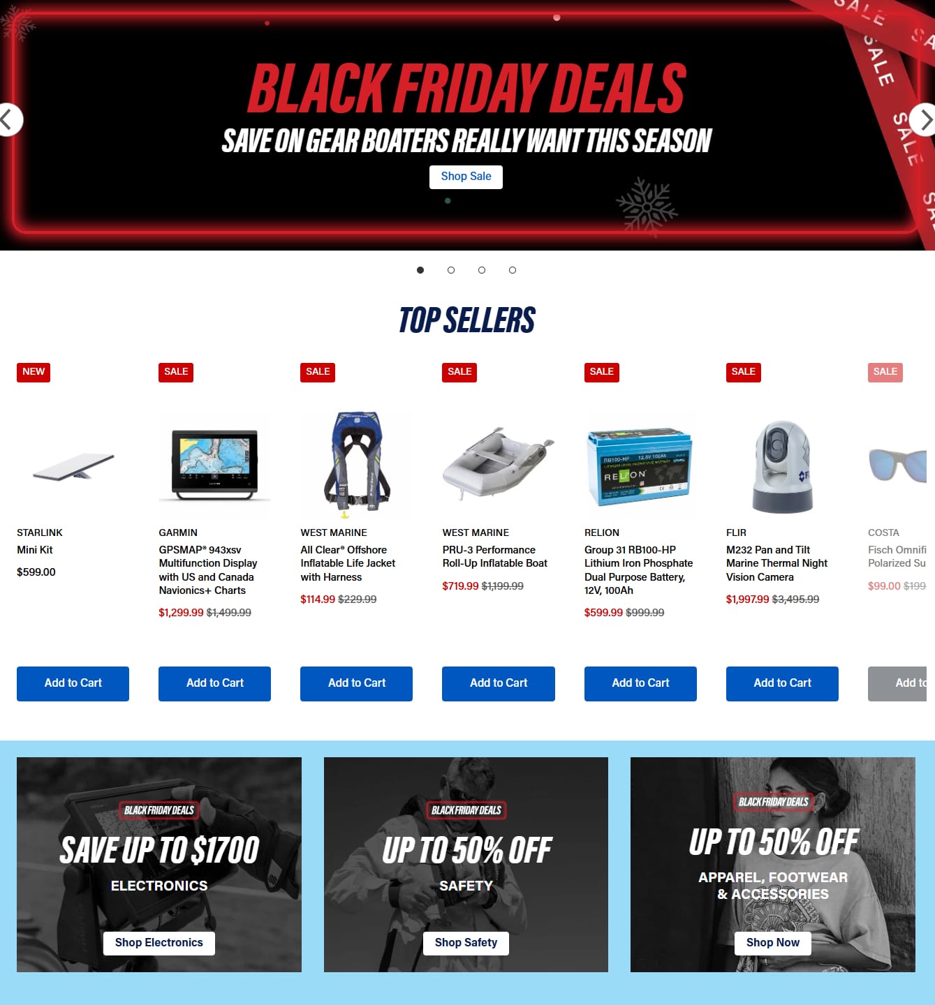 West Marine Black Friday Ad Sale 2024