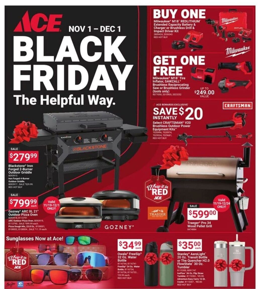 Ace Hardware Black Friday Ad Sale 2025