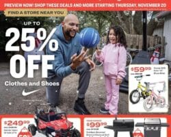 Academy Sports Black Friday 2025 Sale Ad