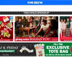 Five Below Black Friday Ad Sale 2025