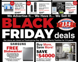 P.C. Richard & Son Black Friday 2023 Ad Sale