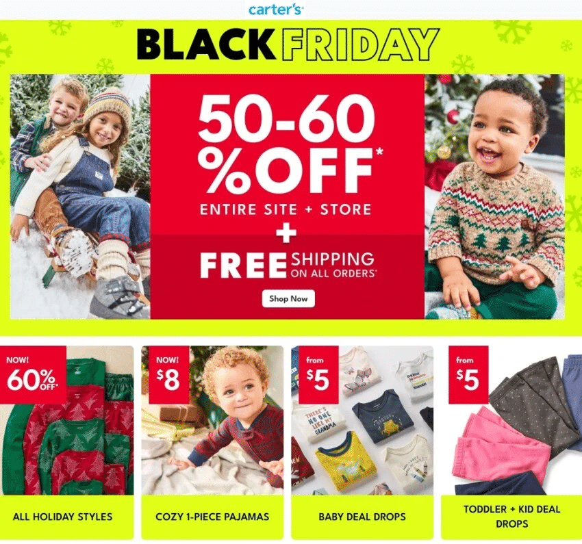 Carter's Black Friday 2023 Sale
