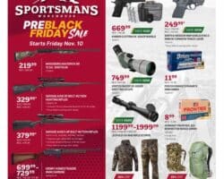 Sportsman’s Warehouse Pre-Black Friday Ad Sale 2023