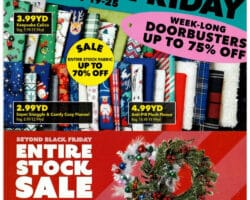 JoAnn Black Friday Sales Ad 2023