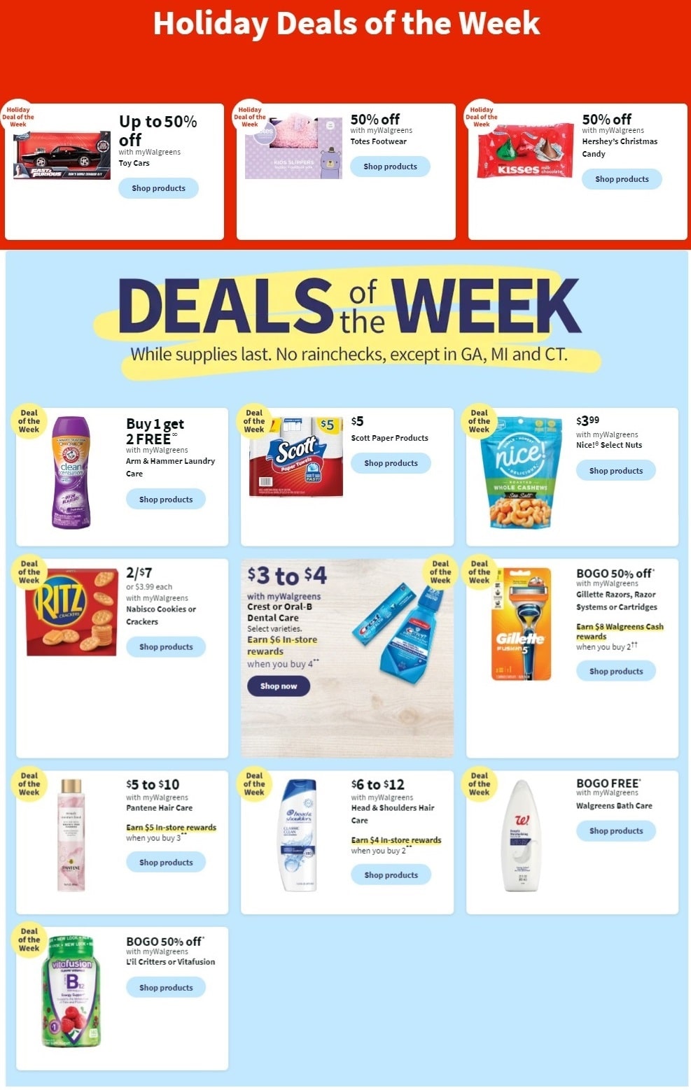 Walgreens Black Friday 2023 Ad Sale