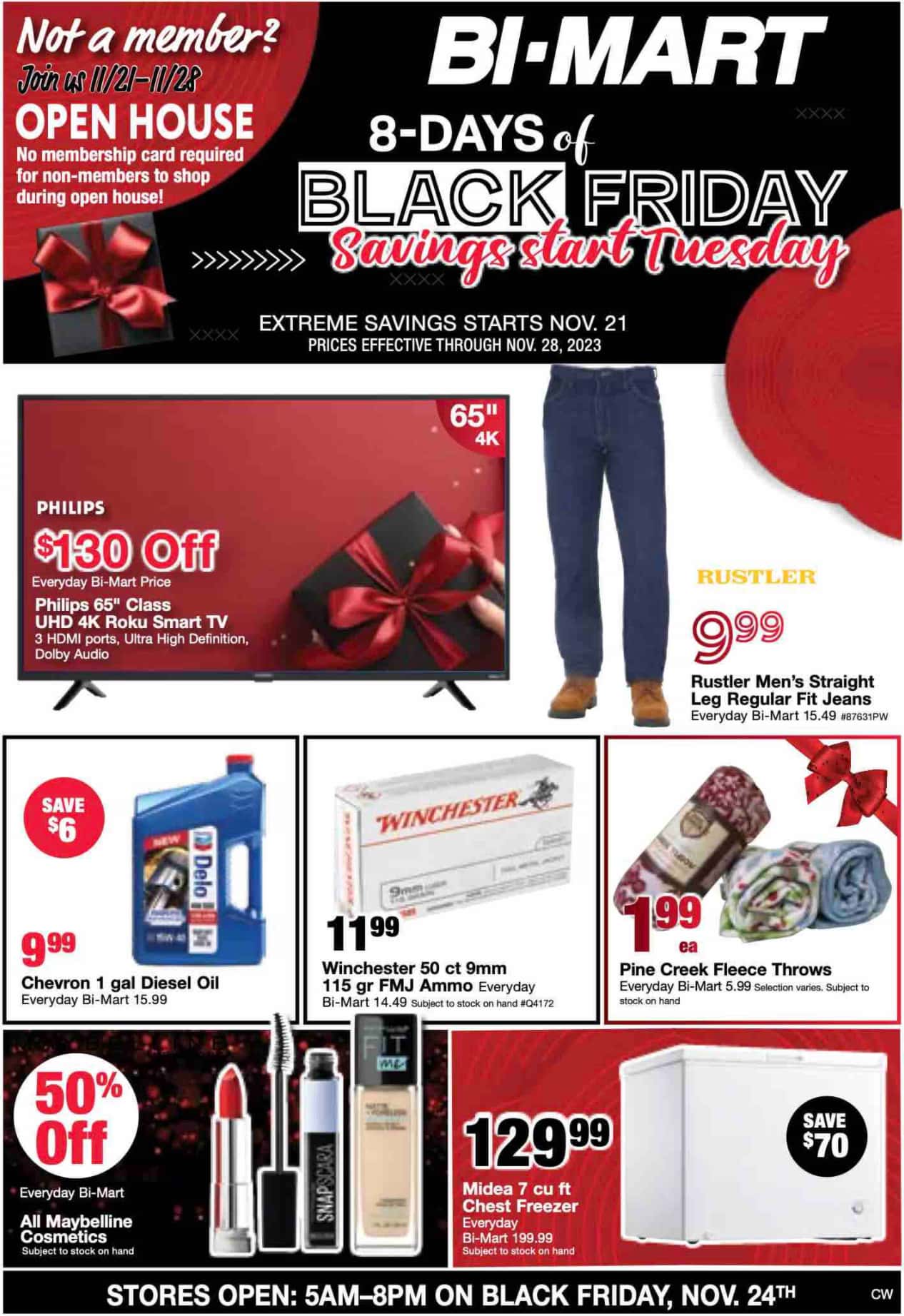 Bi-Mart Black Friday Ad Sale 2023
