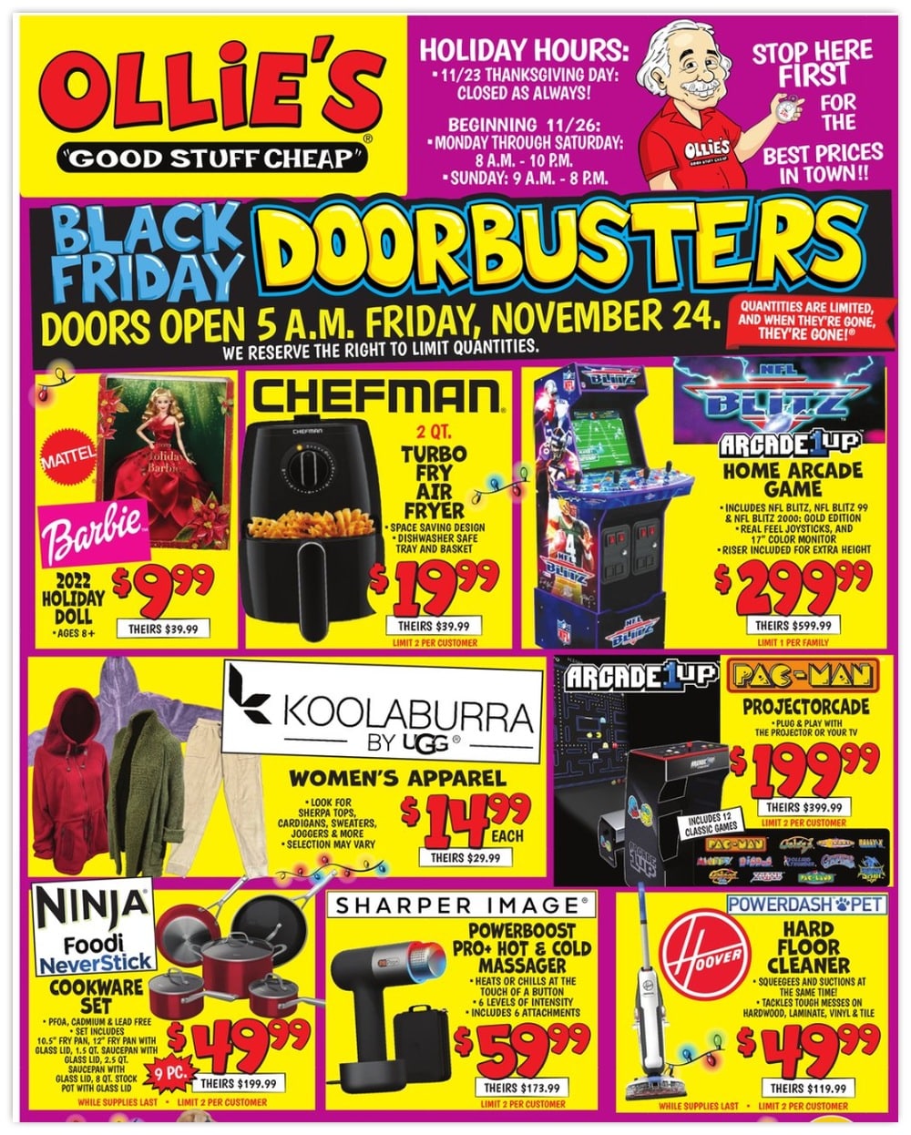 Ollie's Black Friday 2023 Ad Sale