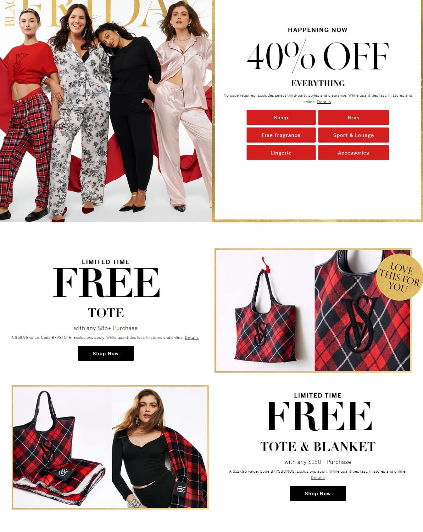 Victoria's Secret Black Friday Sale 2023