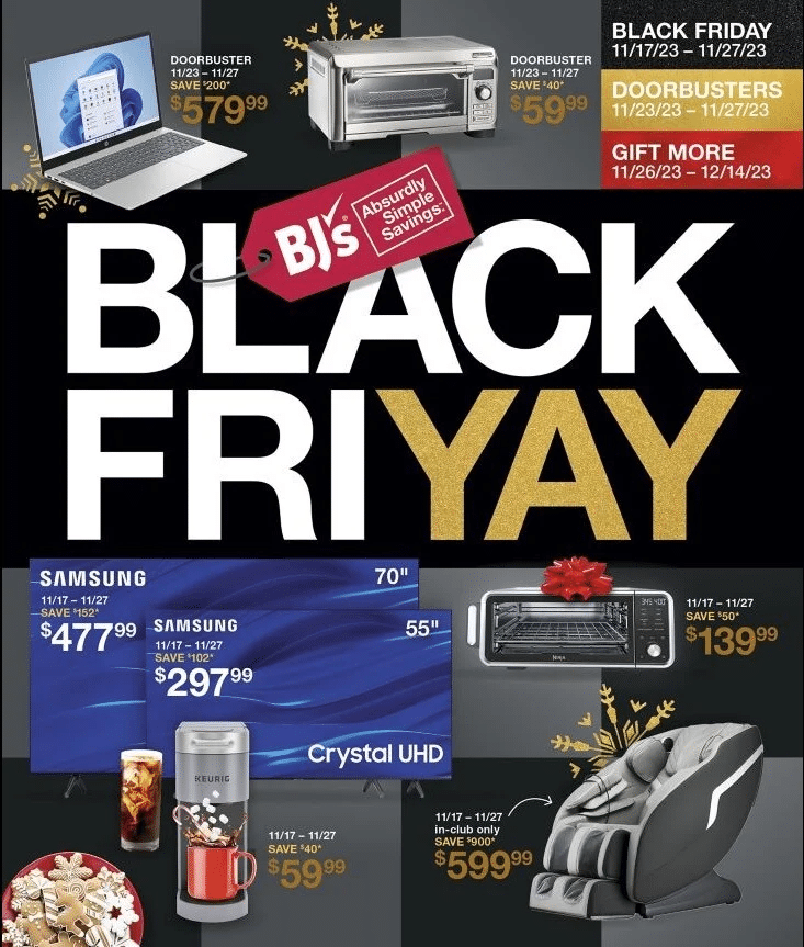 BJ's Black Friday Ad 2023