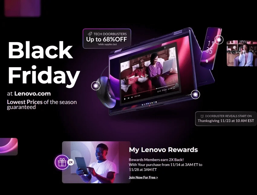 Lenovo Black Friday Deals 2023