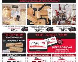 Craft Warehouse Black Friday Ad Sale 2023