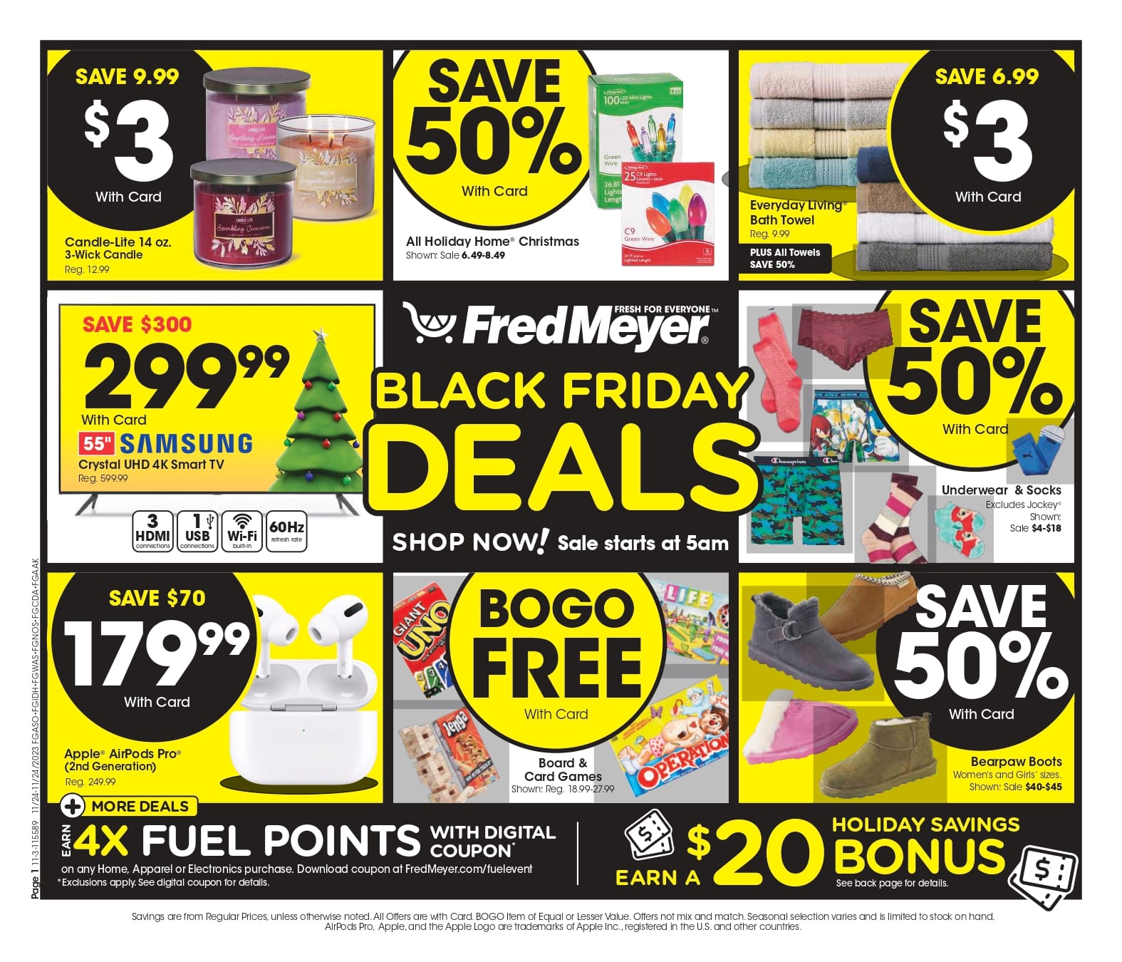 Fred Meyer Black Friday Ad Sale 2023