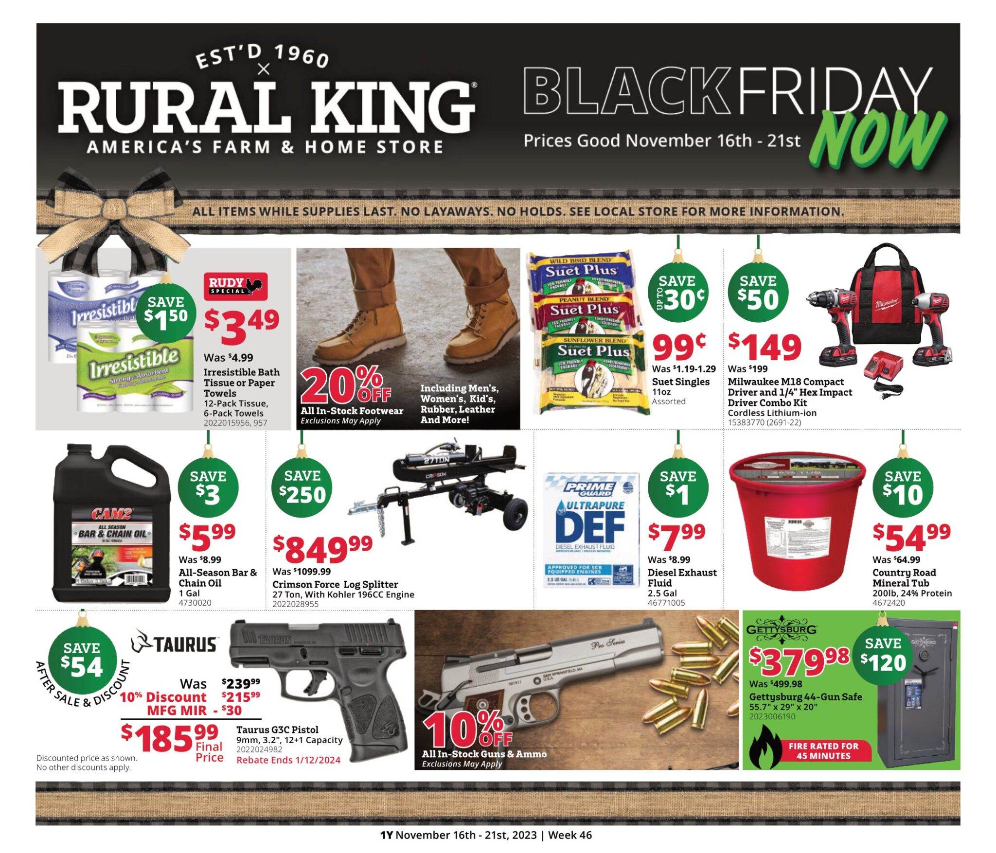 Rural King Pre-Black Friday Ad 2023