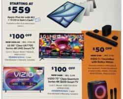 Sam's Club November Doorbusters Weekend Sale 2025