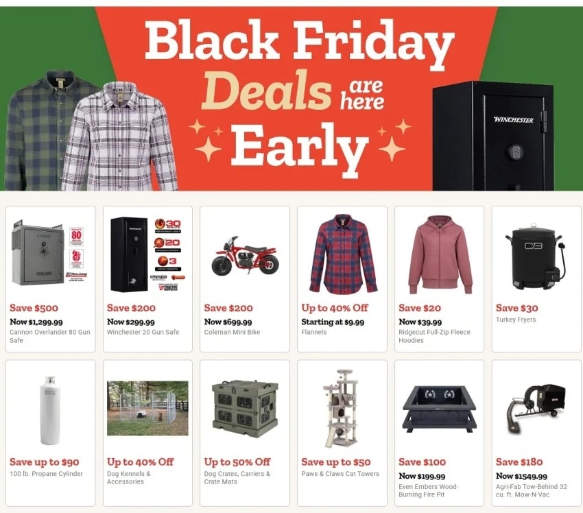 Tractor Supply Early Black Friday Deals 2025
