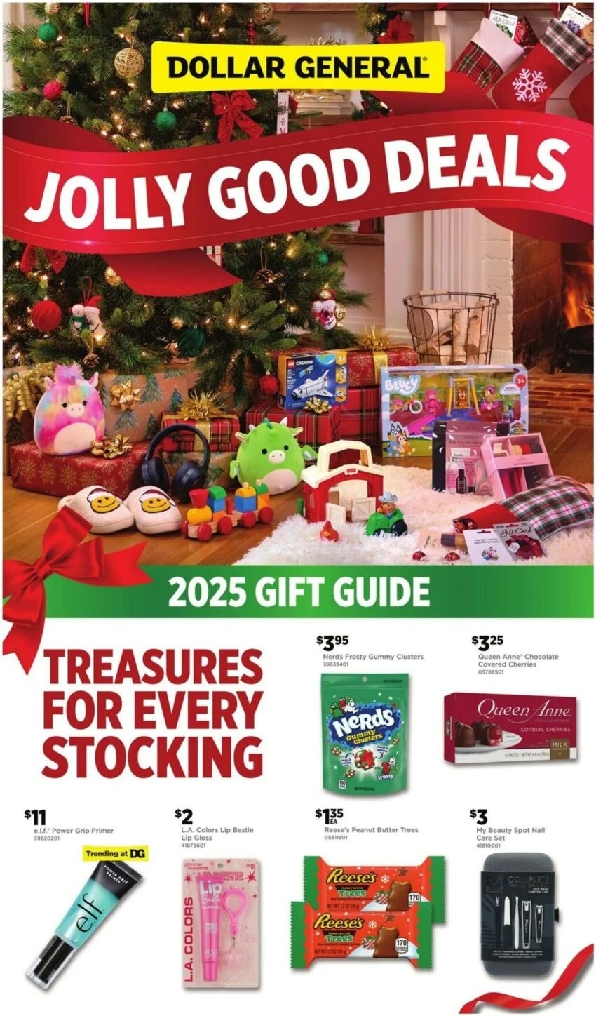 Dollar General Holiday Gift Guide 2025