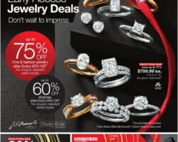 JCPenney Early Access Black Friday Jewelry Sale 2025