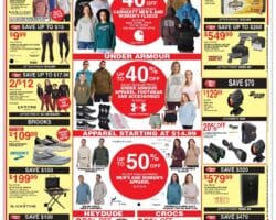 Dunham's Black Friday 2025 Ad Sale