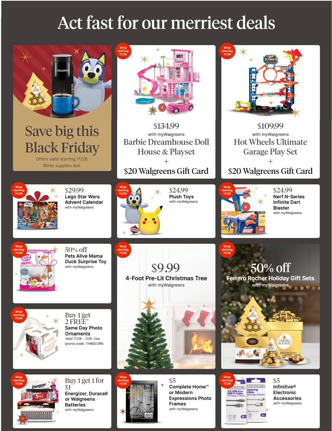 Walgreens Black Friday Ad 2025