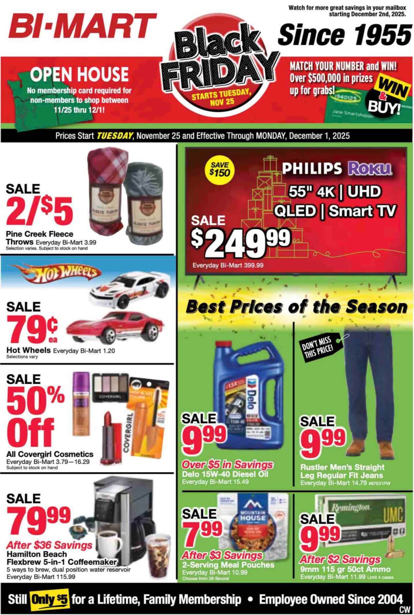 Bi-Mart Black Friday Ad Sale 2025