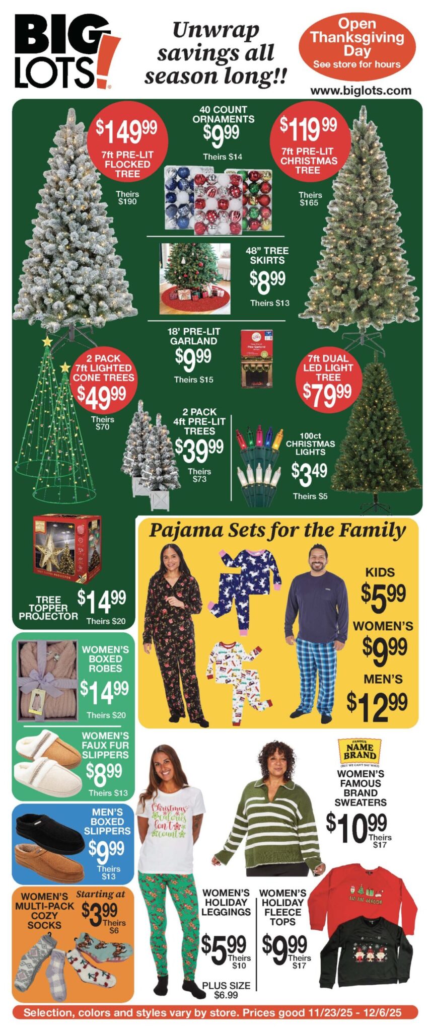 Big Lots Black Friday Sale Ad 2025