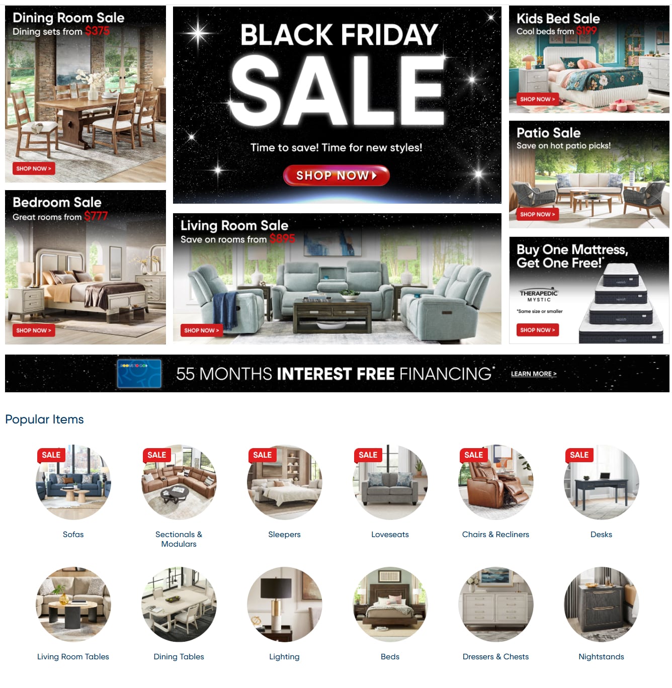 Rooms To Go Black Friday 2025 Sale