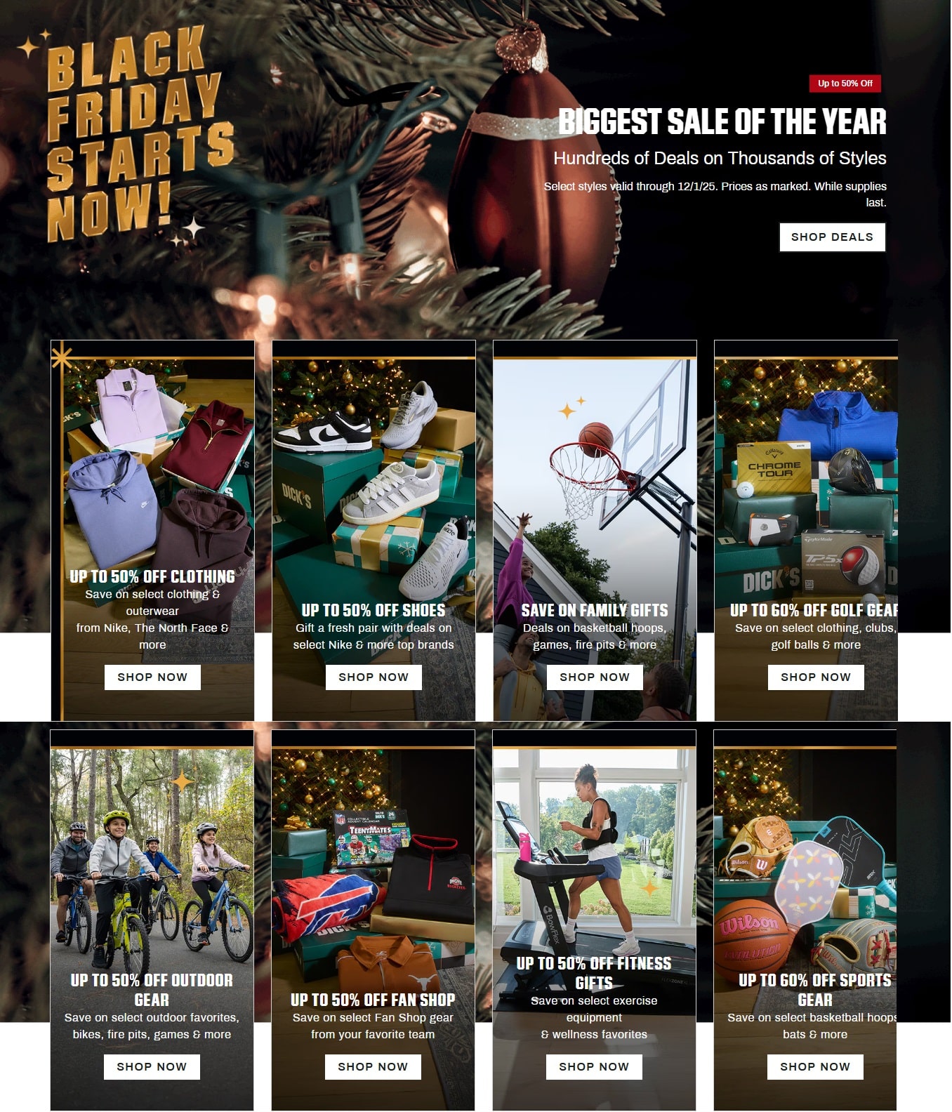 Dick's Sporting Goods Black Friday Ad Sale 2025