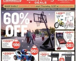 Academy Sports Black Friday Doorbusters 2025