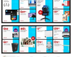 Staples Cyber Week Sales Ad 2024