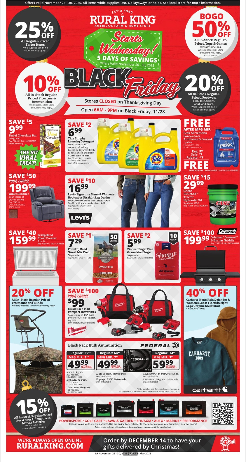 Rural King Black Friday Ad Sale 2025