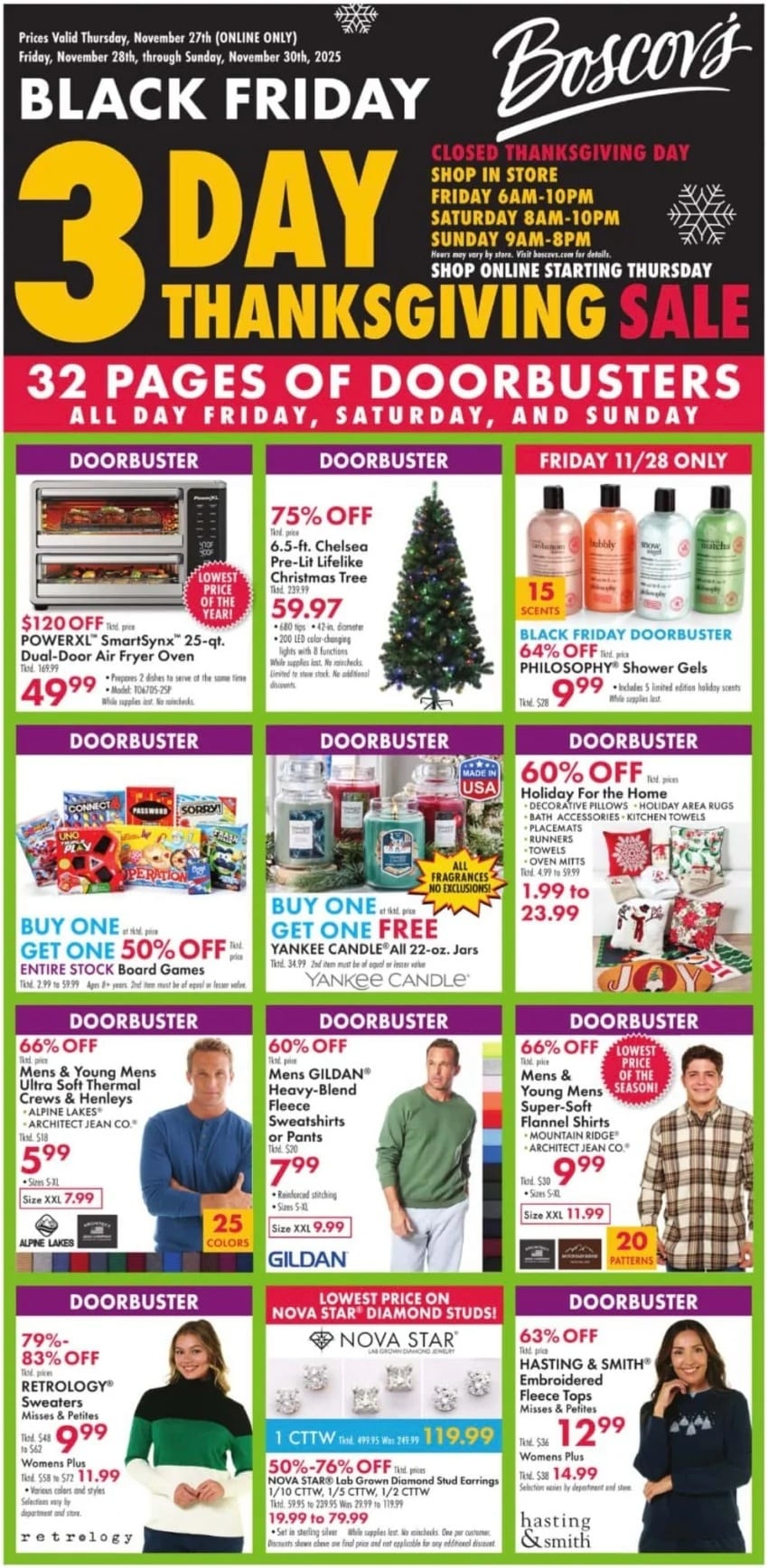 Boscov’s Black Friday Ad Sale 2025