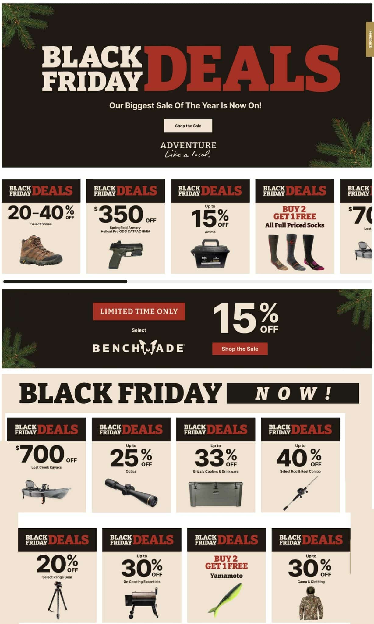 Sportsman’s Warehouse Black Friday 2025 Sale