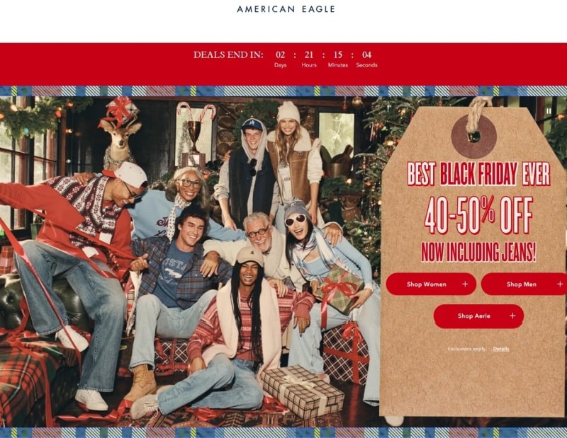 American Eagle Black Friday Sale 2025