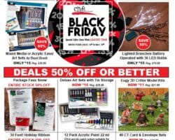 Craft Warehouse Early Black Friday Ad 2024
