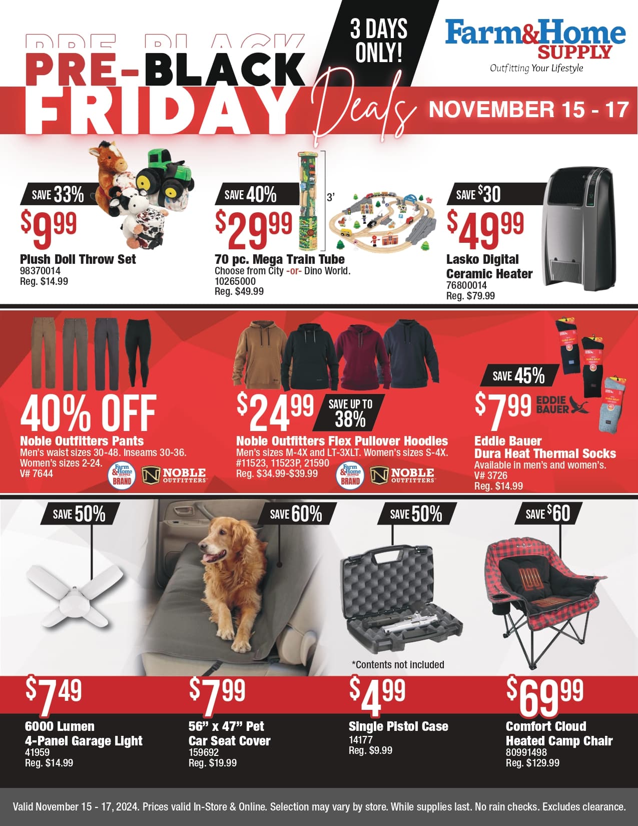 Farm & Home Supply Pre-Black Friday Sale 2024