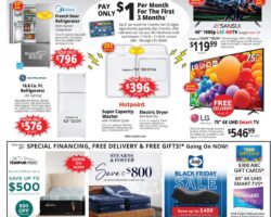 ABC Warehouse Early Black Friday Ad Sale 2024