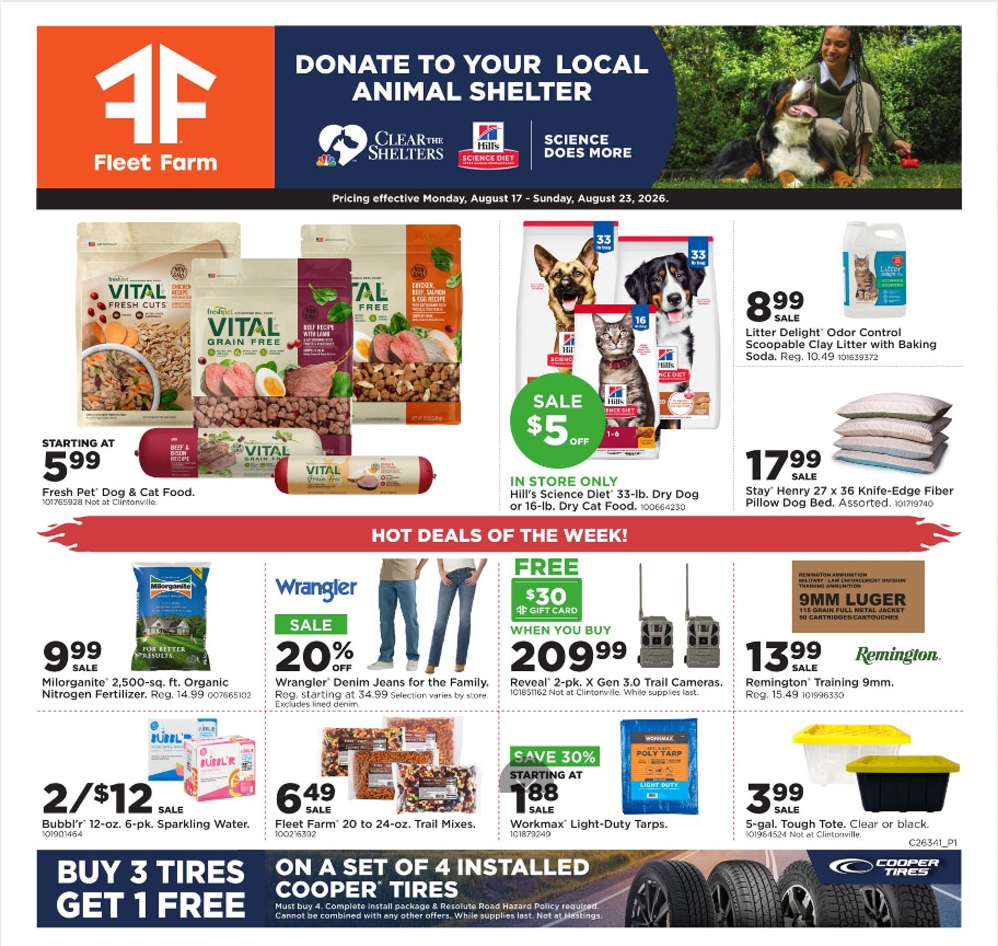 Fleet Farm Weekly Circular Ad